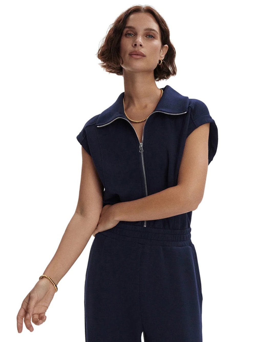 Varley Monica Half Zip Jumpsuit